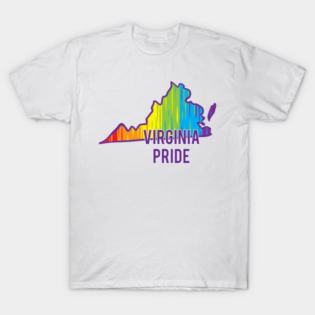 Virginia Pride T-Shirt by Manfish Inc.